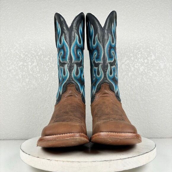 Lane Capitan Western Square Toe Men's Boots - Picture 6 of 12